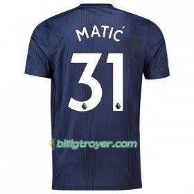 Billige Fotballdrakter Manchester United Matic 31 2018/19 Tredjedraktsett Kortermet